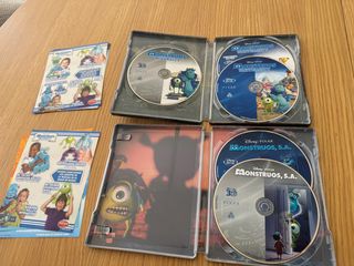 Saga Monstruos S.A. Steelbook - Disney Pixar - J17