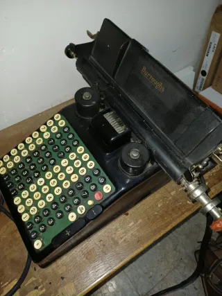 Sumadora Burroughs Antigua