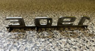 Anagrama Mercedes 190E