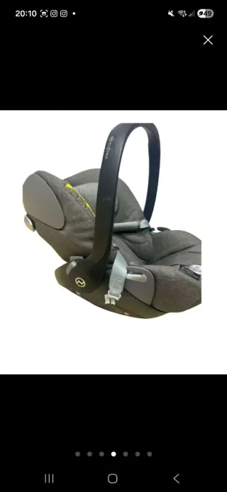 Silla de coche Cybex con isofix