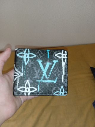 Cartera LV Graffiti Negra Multicolor