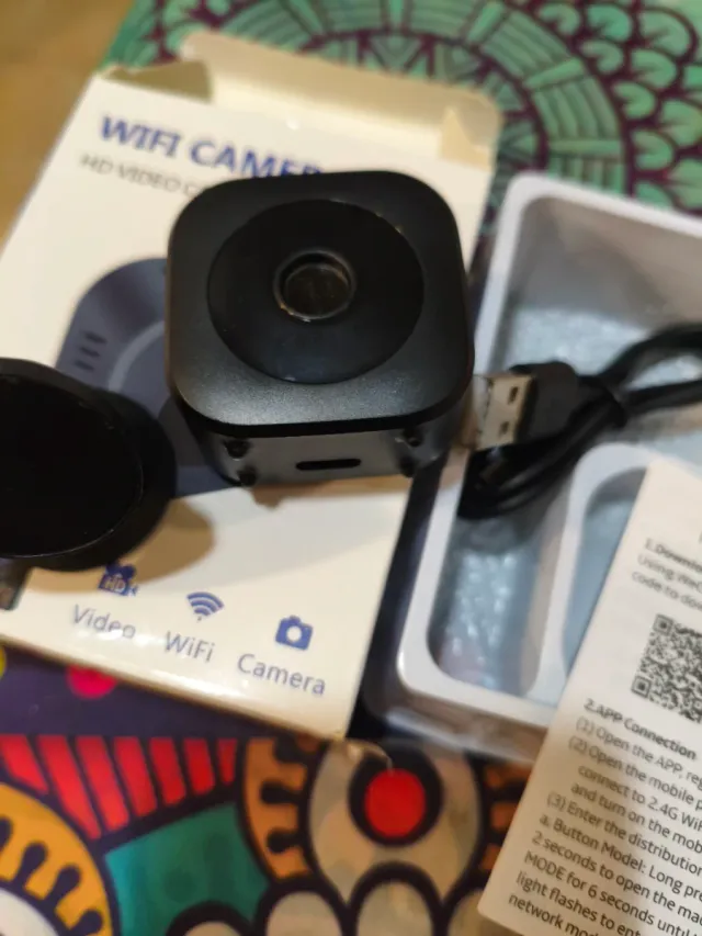 Mini cámara espía WiFi HD Detección movimiento