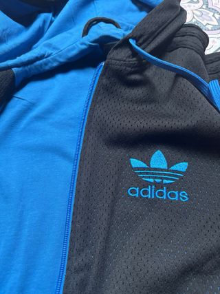 Giacca Adidas uomo nera e blu