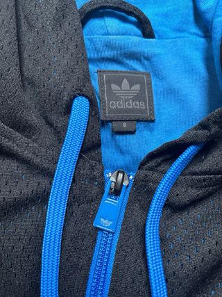 Giacca Adidas uomo nera e blu