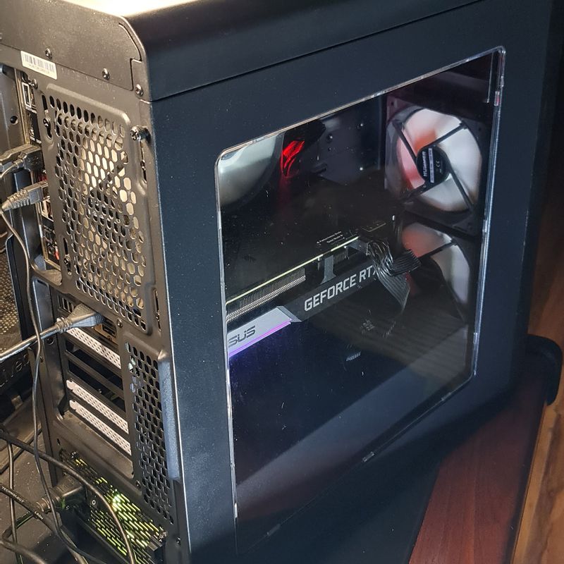 Torre PC Gaming Amd Rizen 5 + Gforce Rtx 3060 Ti afbeelding 3