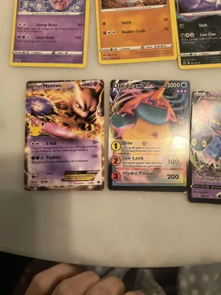 Lote Cartas Pokémon Tapu Lele, Mewtwo, Absol