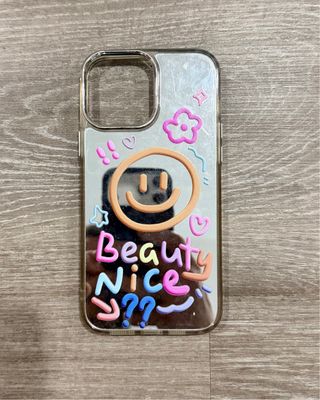 Custodia iPhone 13 Pro Max con specchio e disegni