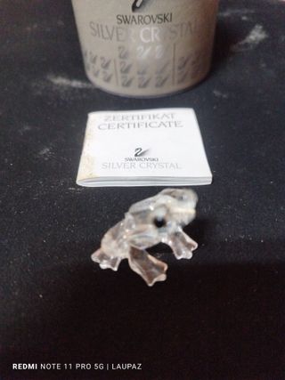 Rana de Cristal Swarovski