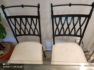 Mesa y Sillas de Forja Artesanal