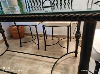 Mesa y Sillas de Forja Artesanal