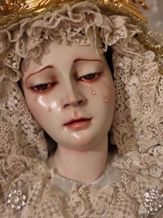 Virgen Dolorosa 80 cm