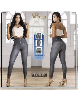 Leggings Pitbull Jeans Levanta Glúteos Colombianos