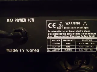 Amplificador de Guitarra vision MG20