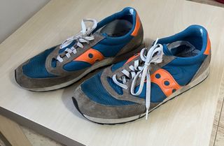 Zapatillas Saucony Azul Naranja