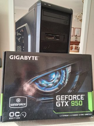 Torre Ordenador Nox Negra/Gris