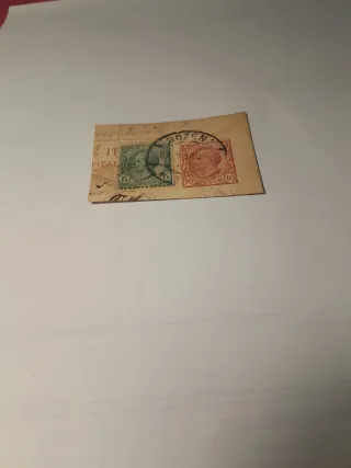 Sellos Antiguos Italia 5 y 10 Centesimi