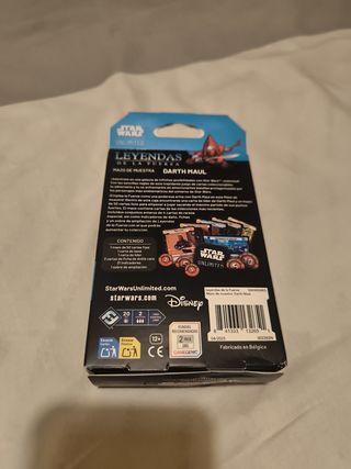 Star Wars Unlimited Darth Maul Mazo Muestra