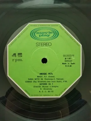 Vinilo 12" Magic Fly / Rock Odyssey