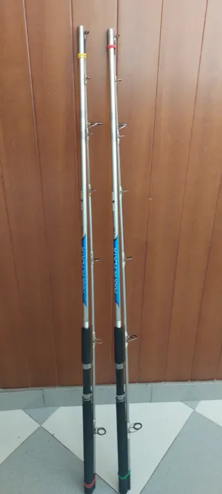 2 Cañas de Pescar. Mar del plata.