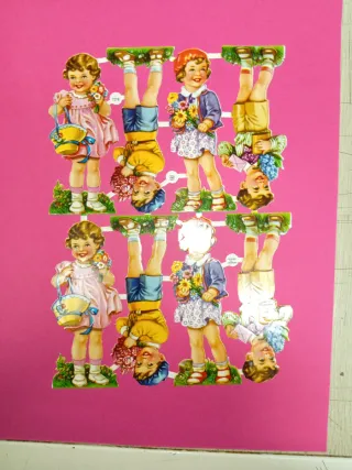 Lámina cromos troquelados PBZ 1278