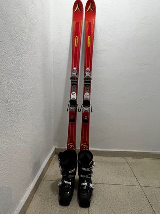 Esquís Dynastar 160cm + Botas Salomon