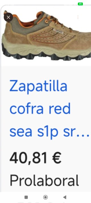 Zapatos de seguridad COFRA