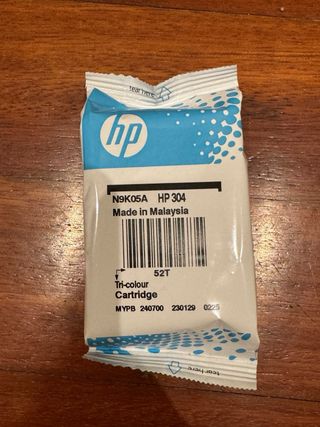 Impresora HP Blanca y Azul