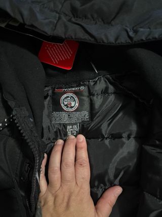 Chaqueta acolchada hombre