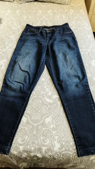 Pantalón vaquero Skinny Levi's azul