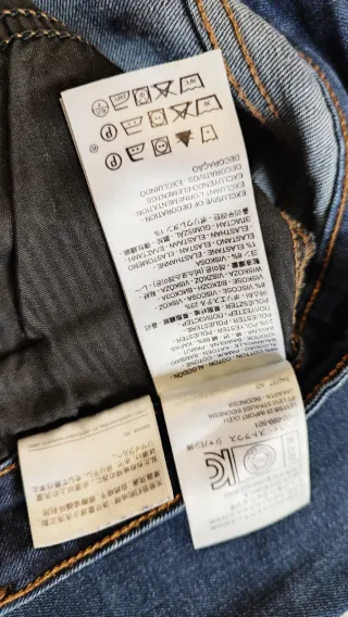 Pantalón vaquero Skinny Levi's azul