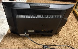 Televisión LG Negra