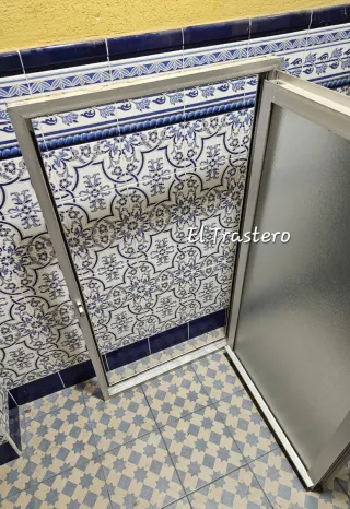 VENTANA ALUMINIO PLATA