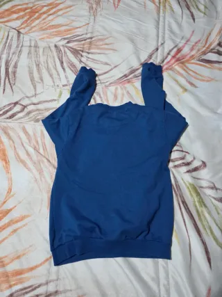 Sudadera niño azul con velero Mayoral