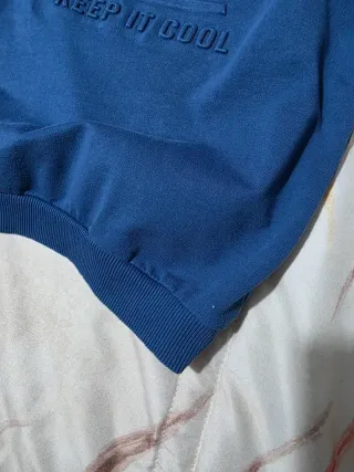 Sudadera niño azul con velero Mayoral