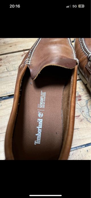 Zapatos Timberland Piel Marrón Talla 44