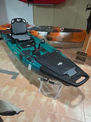 Kayak doble modular Marlin pedales aletas