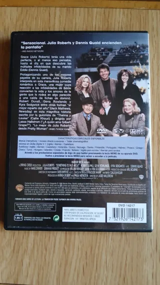 DVD Algo que hablar (Julia Roberts)