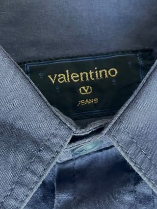 Camicia Valentino Cotone Blu Taglia M