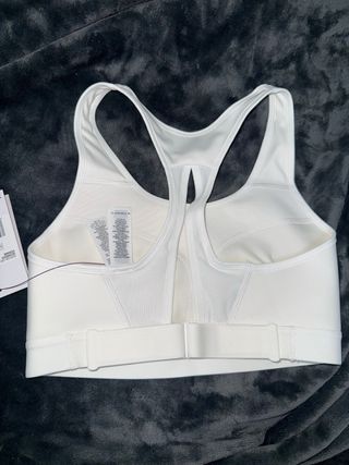 Sujetador deportivo Nike blanco