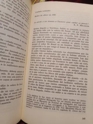 Rojo y negro ( stendhal) novela clásica