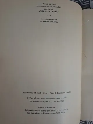 Historia de la humanidad I El animal vertical 1964