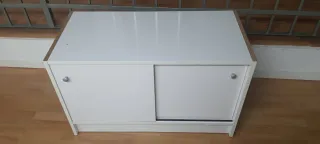 Mueble modular oficina/tienda blanco