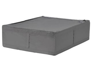 Caja organizadora / almacenaje de poliester gris