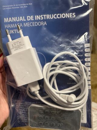 Hamaca Mecedora Bebé Gris