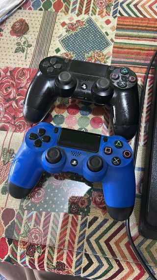 Mando PS4 (PlayStation 4) Negro y Azul