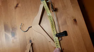 Perchas de madera para niños