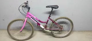 Bicicleta Morada Niña