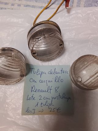 LOTE Pilotos Delanteros Renault 8 Clásico (3 uds)