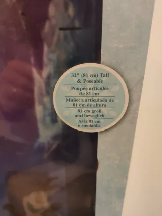 Caja Vacía Muñeca Frozen Disney