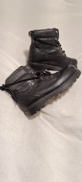 Botas Cuero Negras Térmicas resistente al agua